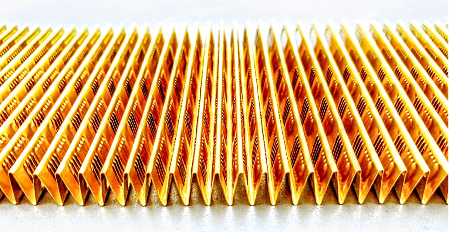 Corrugated fin type
